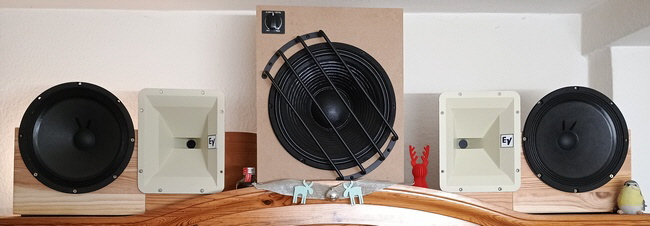 2-Wege Horn Dipol Lautsprecher K�che