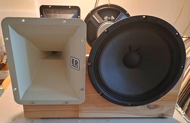 2 Wege Horn Dipol Speaker Aufbau