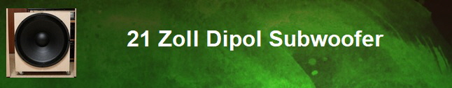 21 Zoll Dipol Subwoofer Button