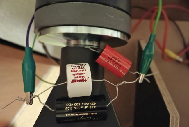 Audaphon MKP-Kondensatoren vs. Mundorf EVO �l Supreme