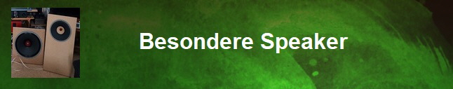 Besondere Speaker Button