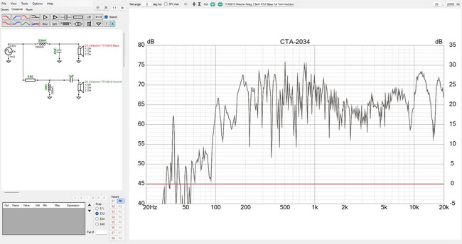 Celestion TFX0615 Fertige Frequenzweiche Celestion TFX0615 Fertige Frequenzweiche