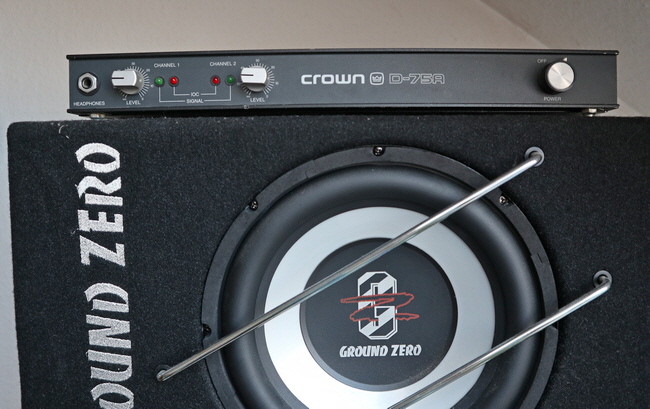 Crown D-75A PC Amp