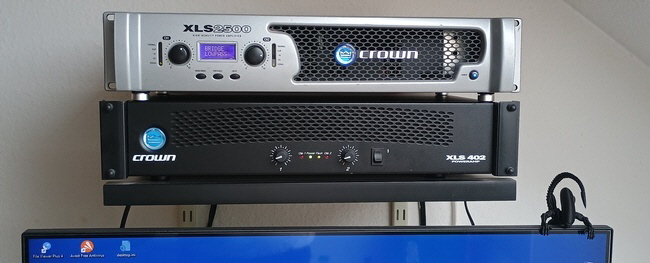 Crown XLS 2500 Bridge Mode Subwoofer 2400 Watt