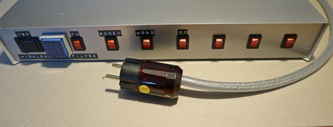 DIY Netzfilter Belden Stromkabel  P-079e Schuko 