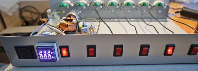 DIY Netzfilter mit Voltmeter