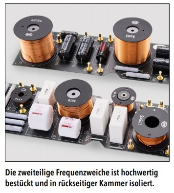 Frequenzweiche 60000 Euro Lautsprecher