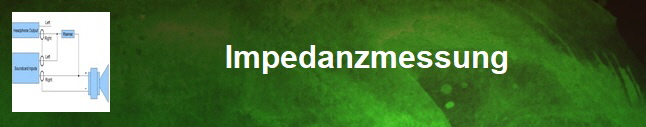 Impedanzmessung Button