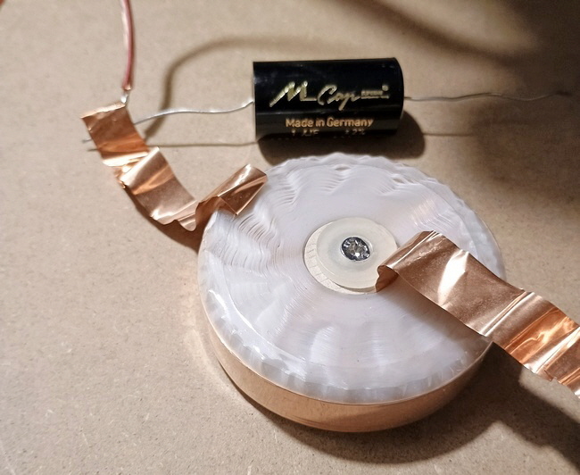 Kupferfolien Flachspule Mundorf MCap Supreme