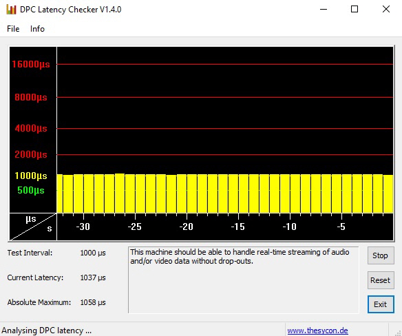 Latenzen Windows 10 nackt