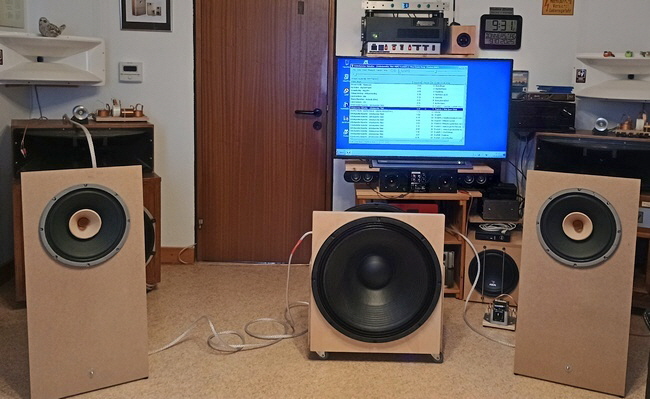 Lii Audio F-12 Doppel 21 Zoll Dipol Subwoofer