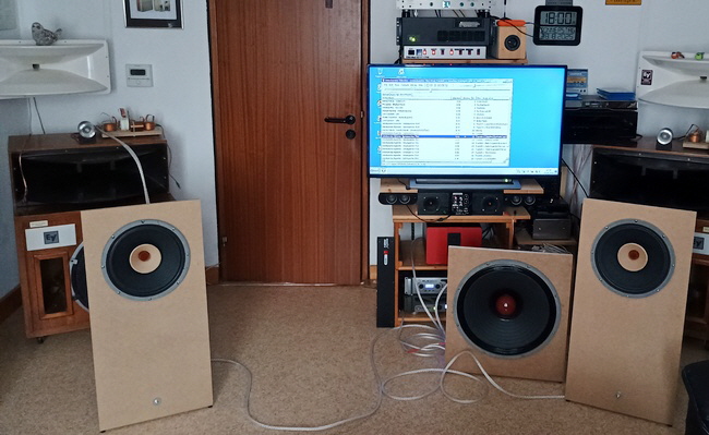 Lii Audio F-12 x Lii W-18 Dipol Subwoofer