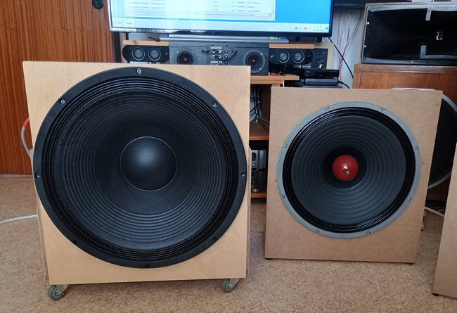 Lii Audio W-18 vs Doppel 21 Zoll Dipol Subwoofer