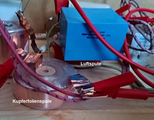 Mundorf Kupferbandspule vs Luftspule