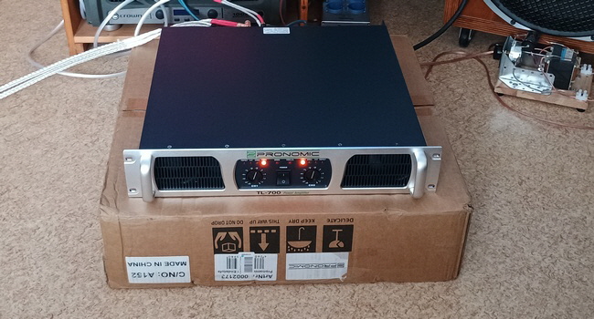 Pronomic TL-700 Endstufe