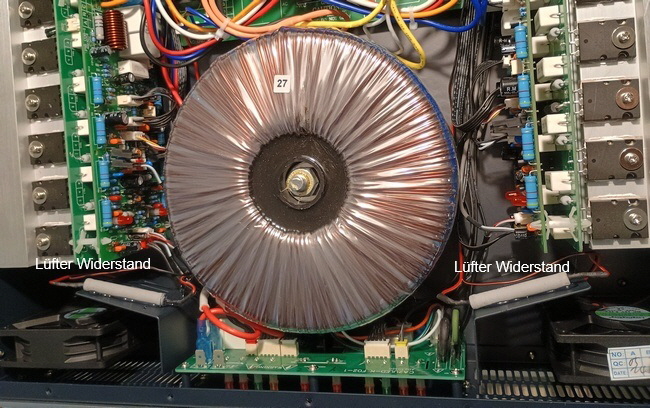 Pronomic TL-700 Widerst�nde Laute L�fter