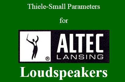 Thiele-Small_Parameters_Altec_Lansing_Lautsprecher_Loudspeakers_