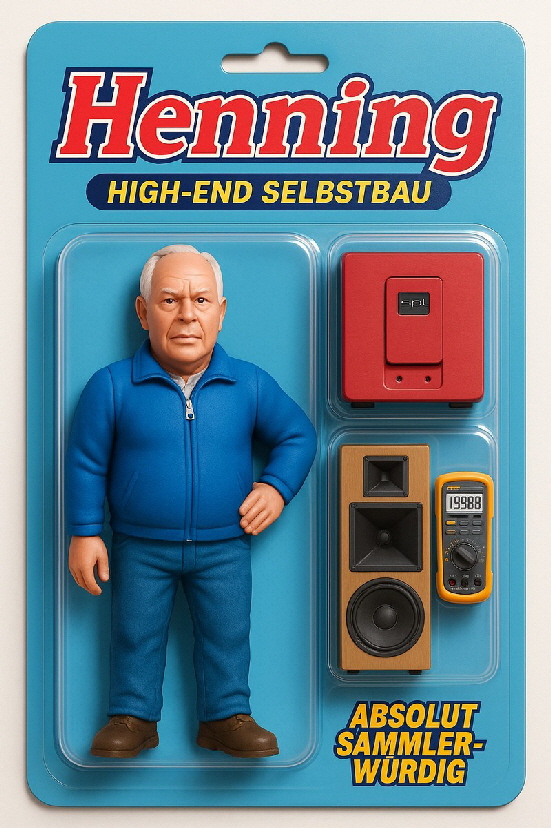 Actionfigur Henning Hifi Selbstbau