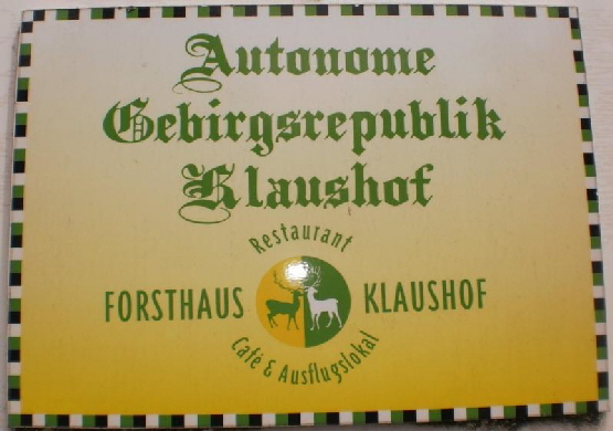 autonome gebirgsrepublik Klaushof